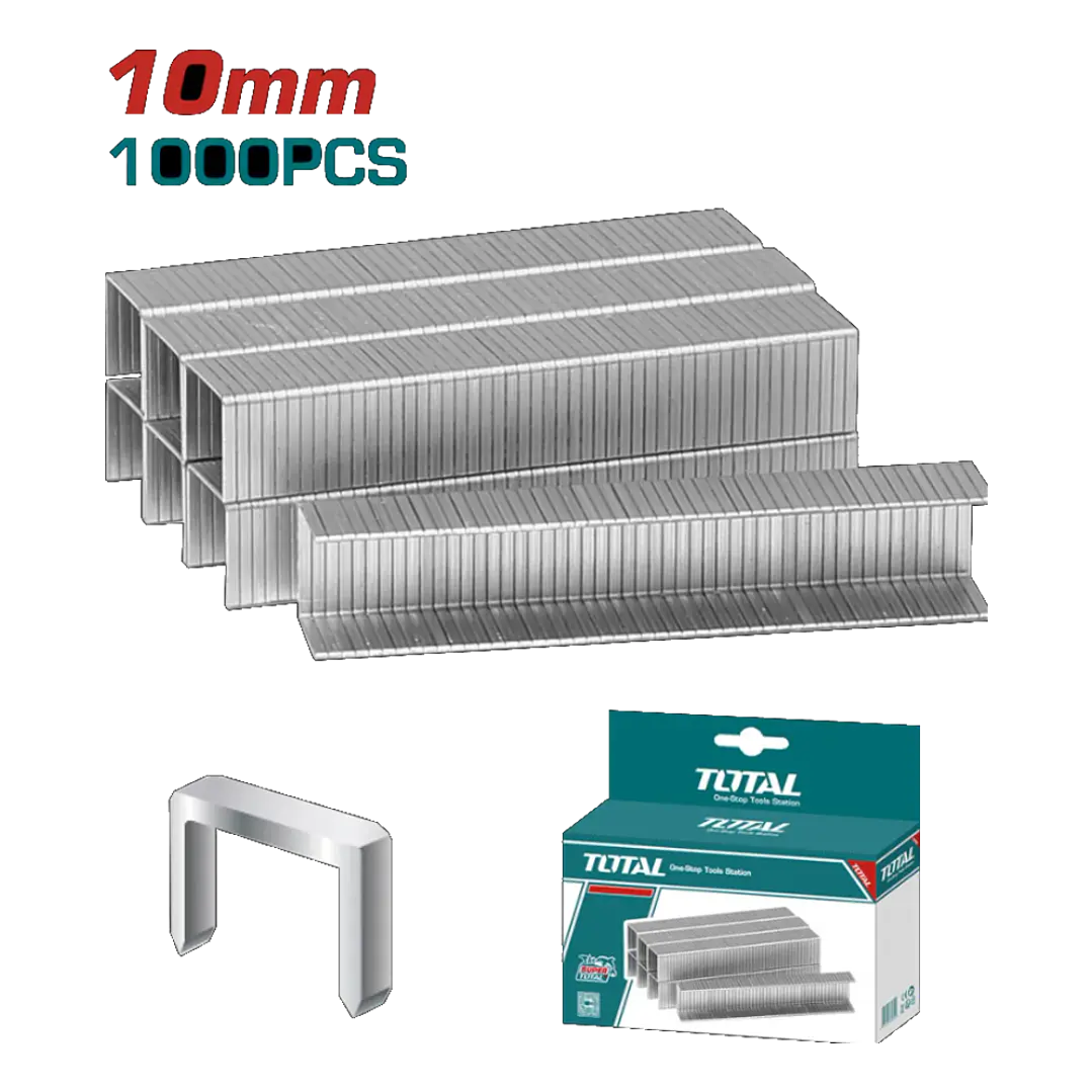 GRAPAS PARA GRAPADORA MANUAL 10MM X 1.2MM TOTAL 1