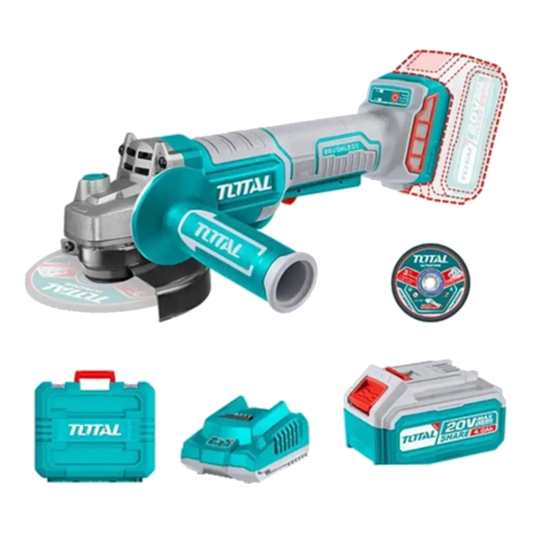 Galletera Esmeril Angular 20v 115mm Bat+ Carg Tagli2111561 1