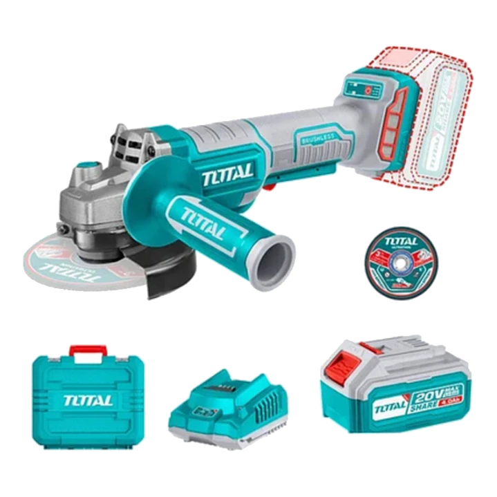 Galletera Esmeril Angular 20v 115mm Bat+ Carg Tagli2111561 1