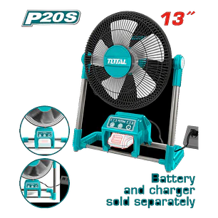 VENTILADOR INALAMBRICO 20V 13