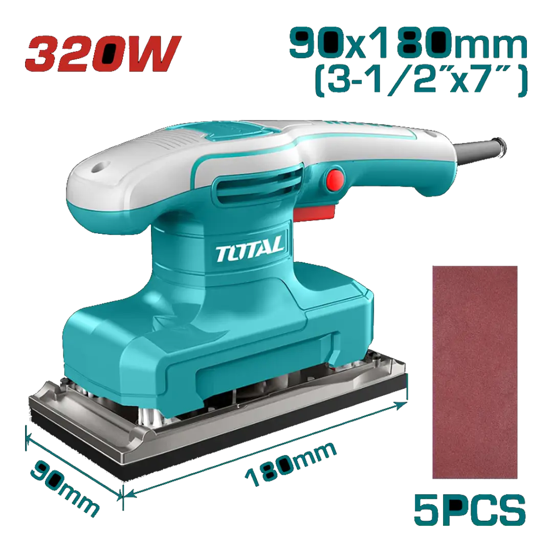 LIJADORA ORBITAL RECT320W 180MMX90MM 1