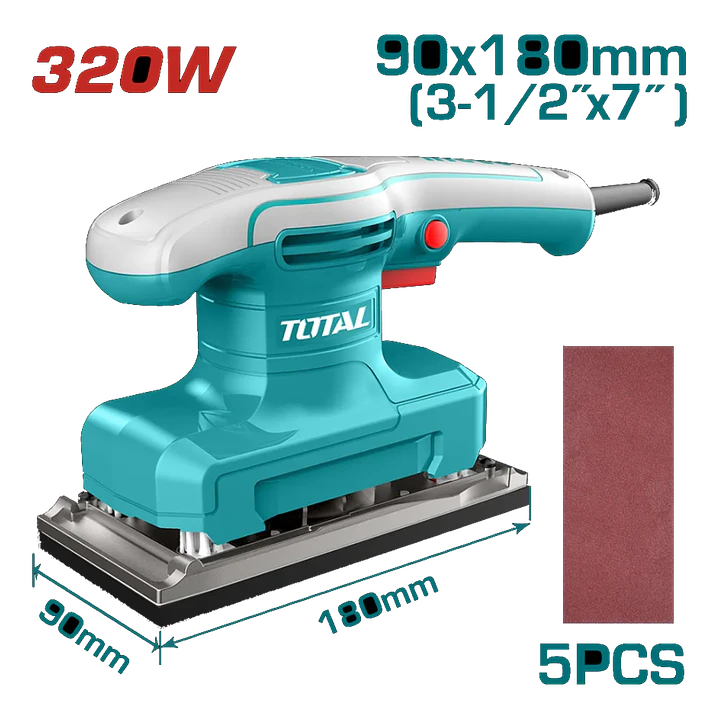 LIJADORA ORBITAL RECT320W 180MMX90MM 1