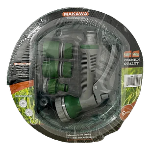 MANGUERA DE JARDIN 30M CON ACCESORIOS 4PCS MK