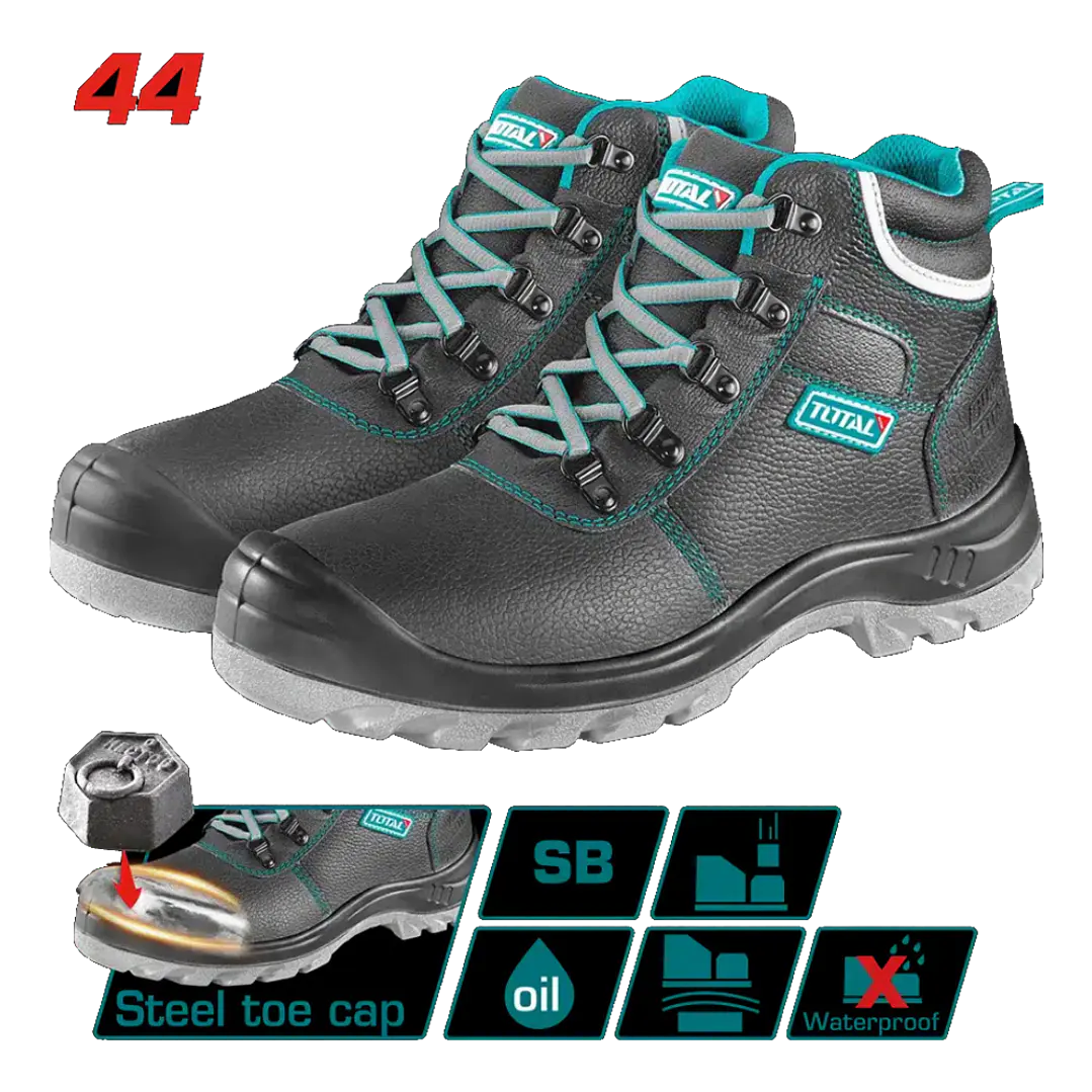 ZAPATO DE SEGURIDAD T 44 CON PUNTA ACERO TOTAL 1