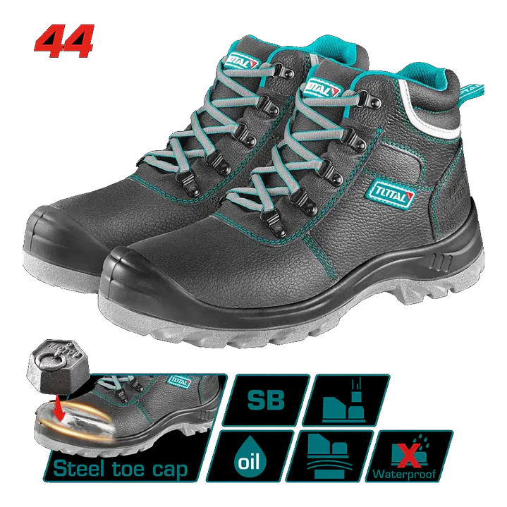 ZAPATO DE SEGURIDAD T 44 CON PUNTA ACERO TOTAL 1