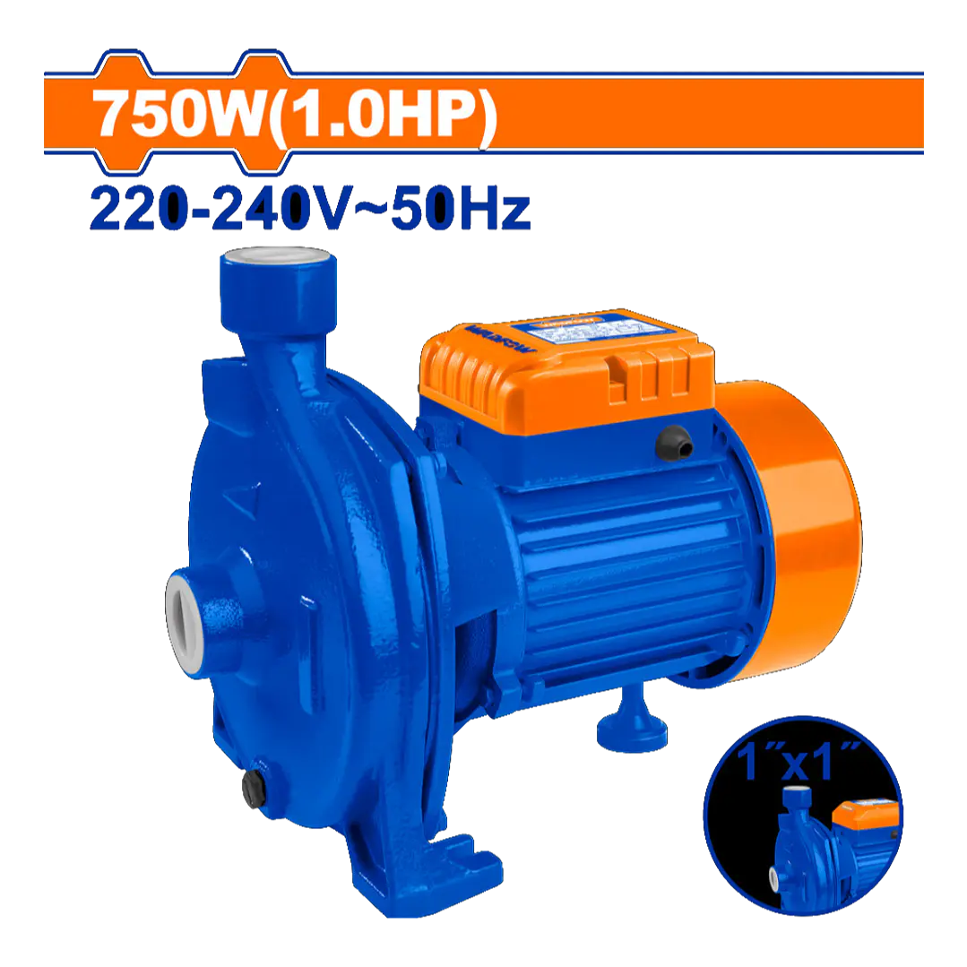 BOMBA DE AGUA CENTRIFUGA 750W (1HP) WADFOW 1