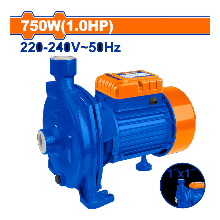 BOMBA DE AGUA CENTRIFUGA 750W (1HP) WADFOW 1