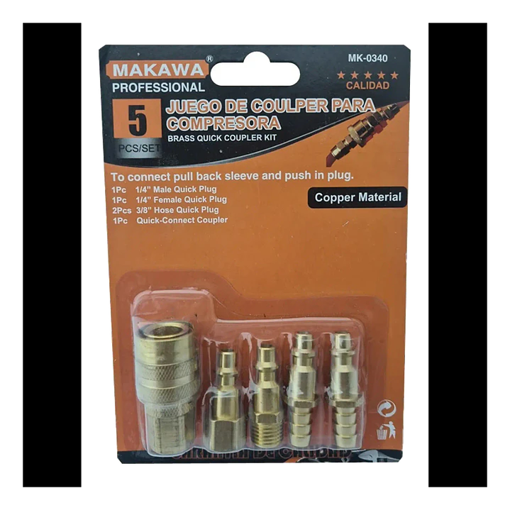 JGO ACOPLES 5PCS MAKAWA 1