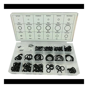 SET DE ORINGS SURTIDOS POR 225PC MAKAWA