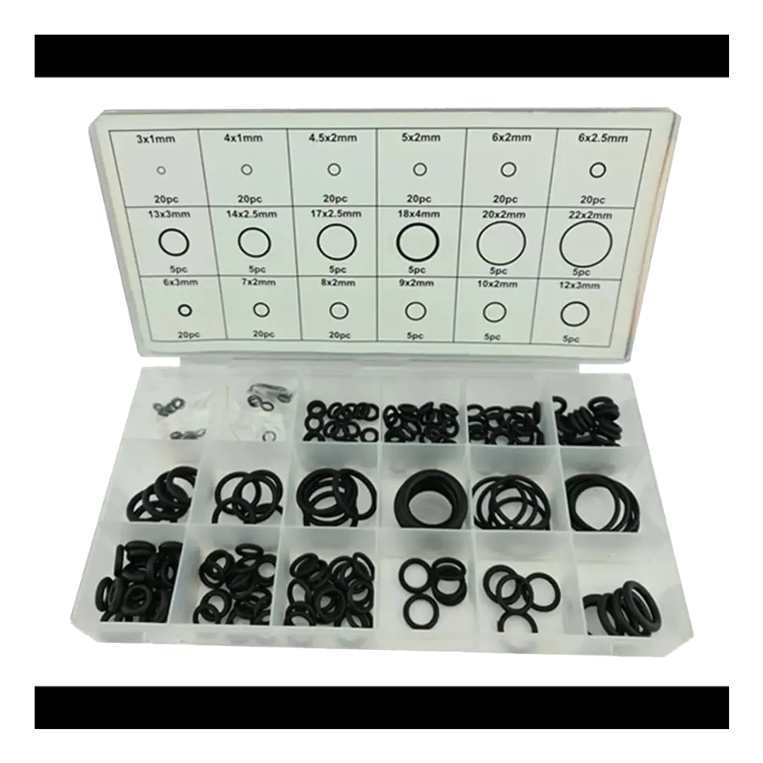SET DE ORINGS SURTIDOS POR 225PC MAKAWA 1