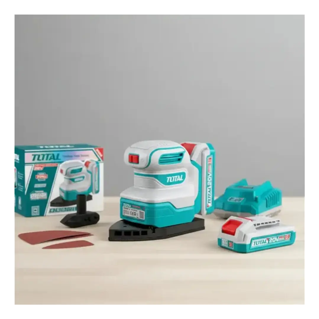 LIJADORA ORBITAL DE PALMA 20V INALAMBRICO TOTAL 1