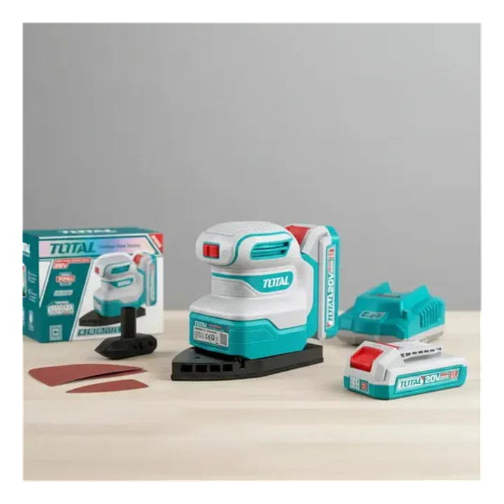 LIJADORA ORBITAL DE PALMA 20V INALAMBRICO TOTAL 1