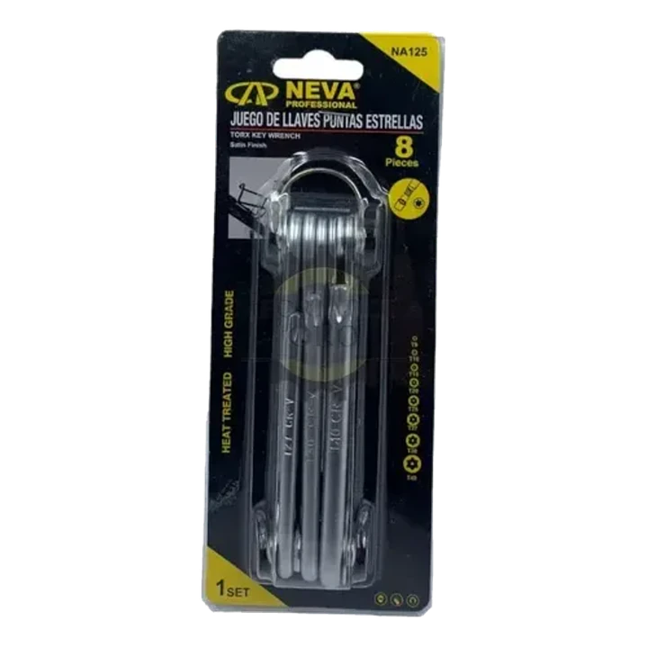 JGO LLAVE PUNTA ESTRELLA 8PCS NEVA T9T40 1