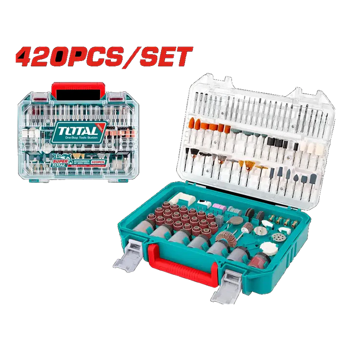 JGO ACCESORIOS P. MINI RECTIFICADORA POR 420PCS TOTAL 1