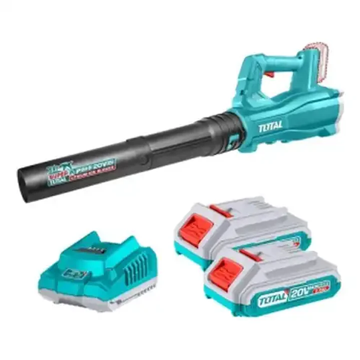 Soplador Inalambrico 20v Total Tabli203232 Cargador +  Bateria Total 1