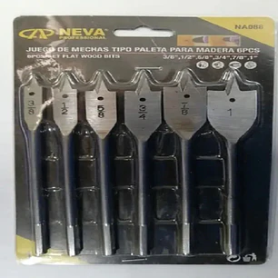 JGO MECHAS PALETAS 6PCS NEVA