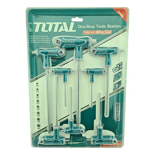 JUEGO LLAVE TIPO T ESTRELLA 8 PZAS TOTAL