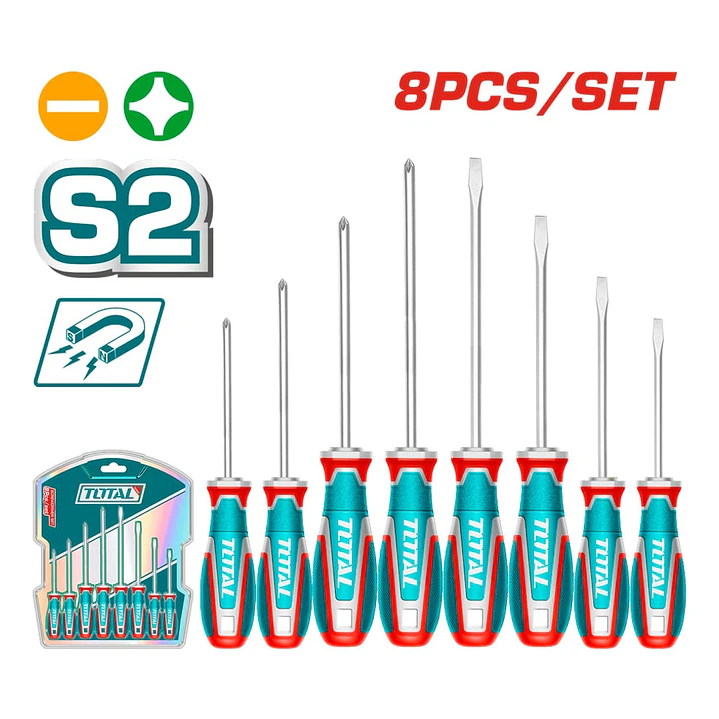 JGO DESTORNILLADOR POR 8PCS TOTAL 1