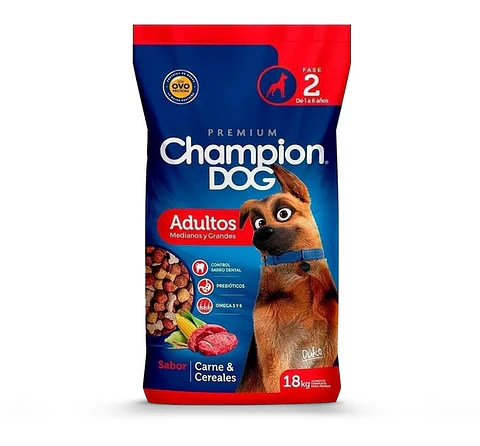 CH DOG ADULTO 18 KG CARNE