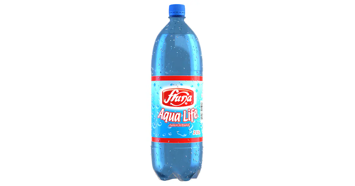 FRUNA MINERAL CON GAS 2L DISPLAY 6 UNI