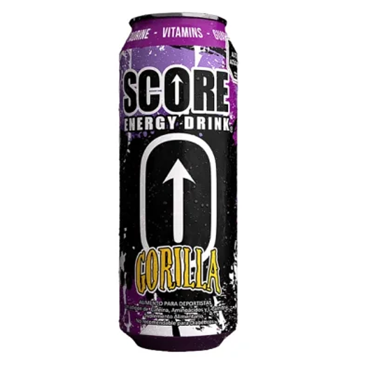 SCORE GORILLA 473ML/ DIPLAY 24 uni $850 1