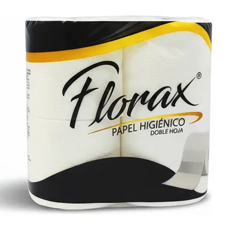 PAPEL HIGIENICO FLORAX 20 MTS 4X12