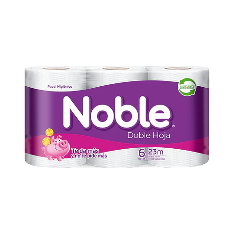 NOBLE DOBLE HOJA 23 MTS 8x6