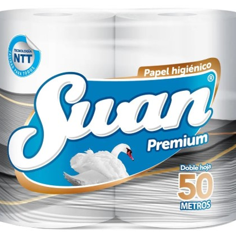 PAPEL HIGIENICO SWAN 50 MTS 8X4 1