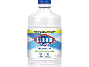 CLOROX ROPA BLANCA 370 CC x 6 uni