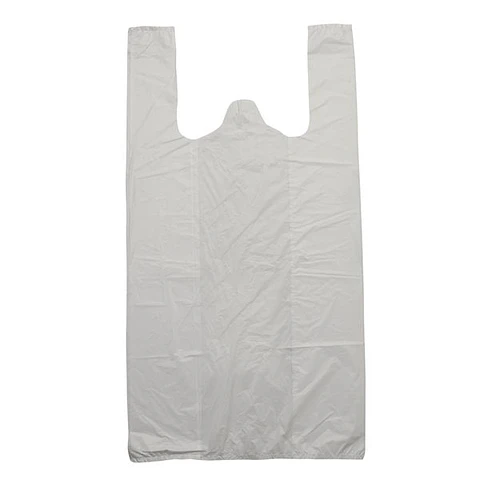 BOLSA CAMISETA 40X50 BLANCA 50UNI