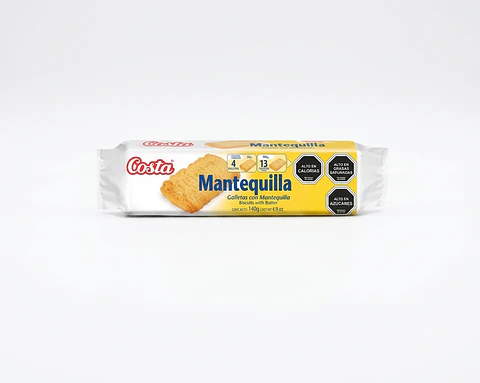 GALLETA DE MANTEQUILLA COSTA 140 GR
