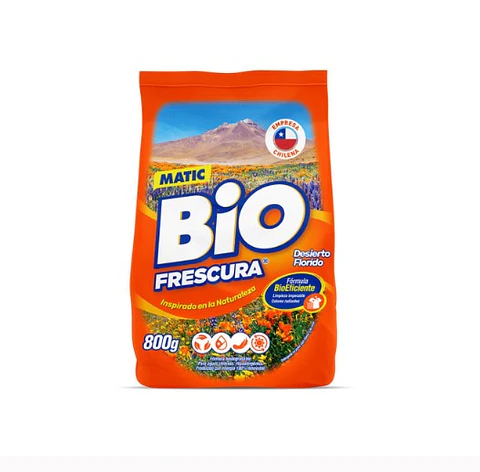 DETERGENTE BIO POLVO 800G DESIERTO FLORIDO