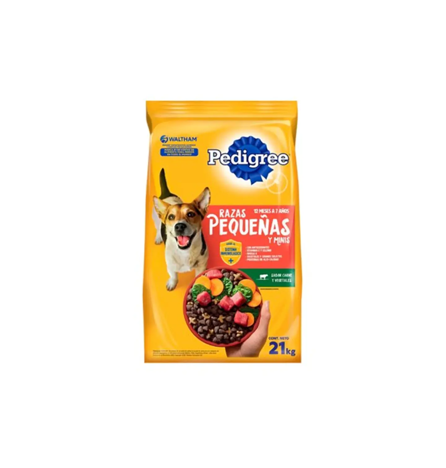 PEDIGREE RAZA PEQUEÑA 21 KG 1