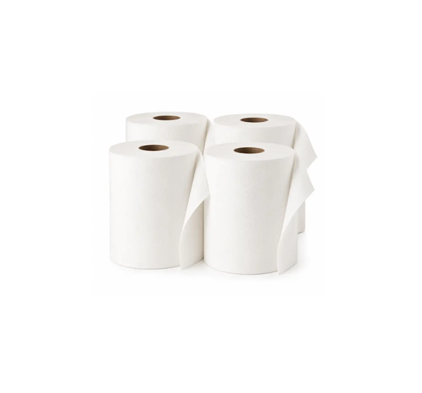 TOALLA DE PAPEL INDUSTRIAL SIN MARCA 4 ROLLOS 100 MTS 1