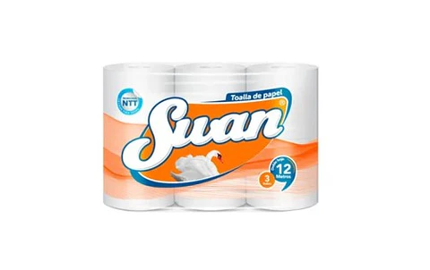TOALLA SWAN 3 ROLLOS
