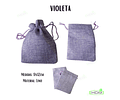 Bolsas Arpillera - Saquitos De Lino 13x18cm En varios colores  (Pack de 10 Bolsas)