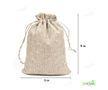 Bolsas Arpillera - Saquitos De Lino 13x18cm En varios colores  (Pack de 10 Bolsas)