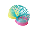 Resorte, espiral de plastico Color: arcoirir