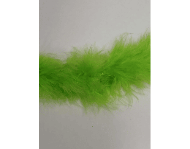 Boas de plumas, (1,9 metros) En varios colores.