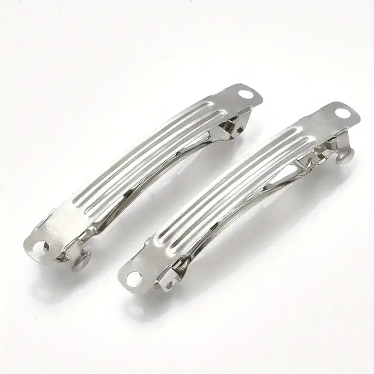 Ganchos, Trabas Automáticas 4cms Plateado - Pack de 20 unida