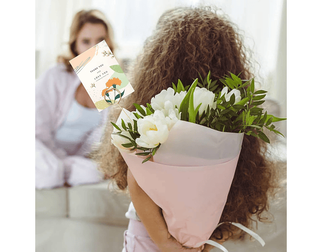 Portatarjetas de Metal  en forma de Estrella. FLoral Pack 10 unidades