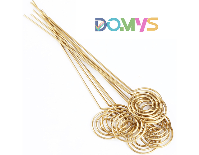 Portatarjetas de Metal  en forma de Espiral - Pack 10 unidades