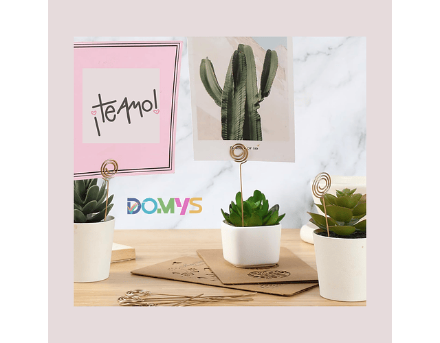 Portatarjetas de Metal  en forma de Espiral - Pack 10 unidades