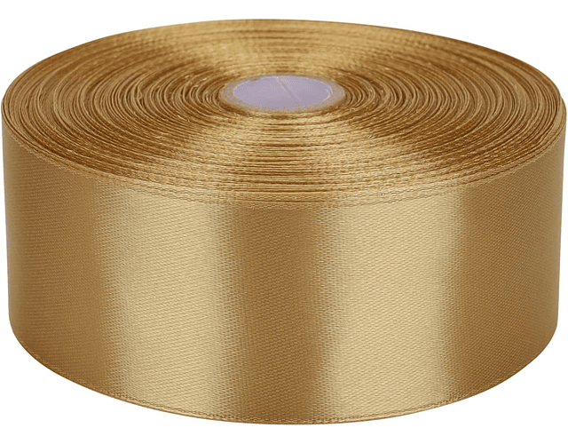 Cintas de Tela Raso - Satín - Satinada (5 Cm) Rollo de 22,8 Metros