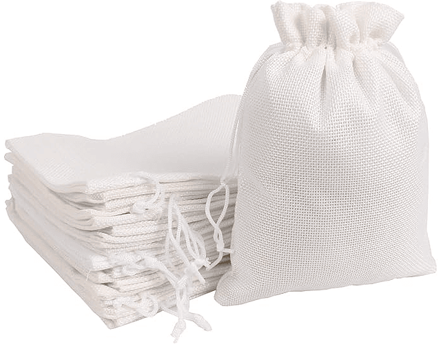 Bolsas Arpillera - Saquitos De Lino 10x15cm (seleccione el color)