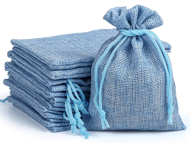 Bolsas Arpillera - Saquitos De Lino 10x15cm (seleccione el color)