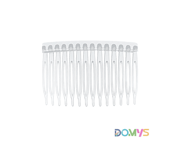 Peineta Laterales Francesas - Peineta Española. Transparente