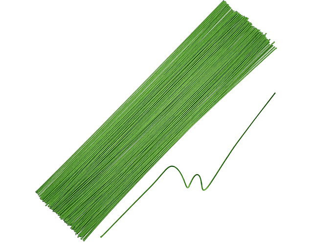 Alambre Floral (0,9mm x 40 cm de Largo) Pack de 40 Unidades