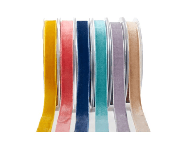 Cinta de tela Terciopelo 2,5 cm