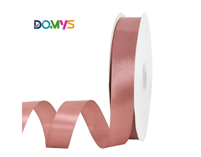Cintas de Tela Raso - Satín - Satinada (1 Cm) Palo Rosa (20 metros)